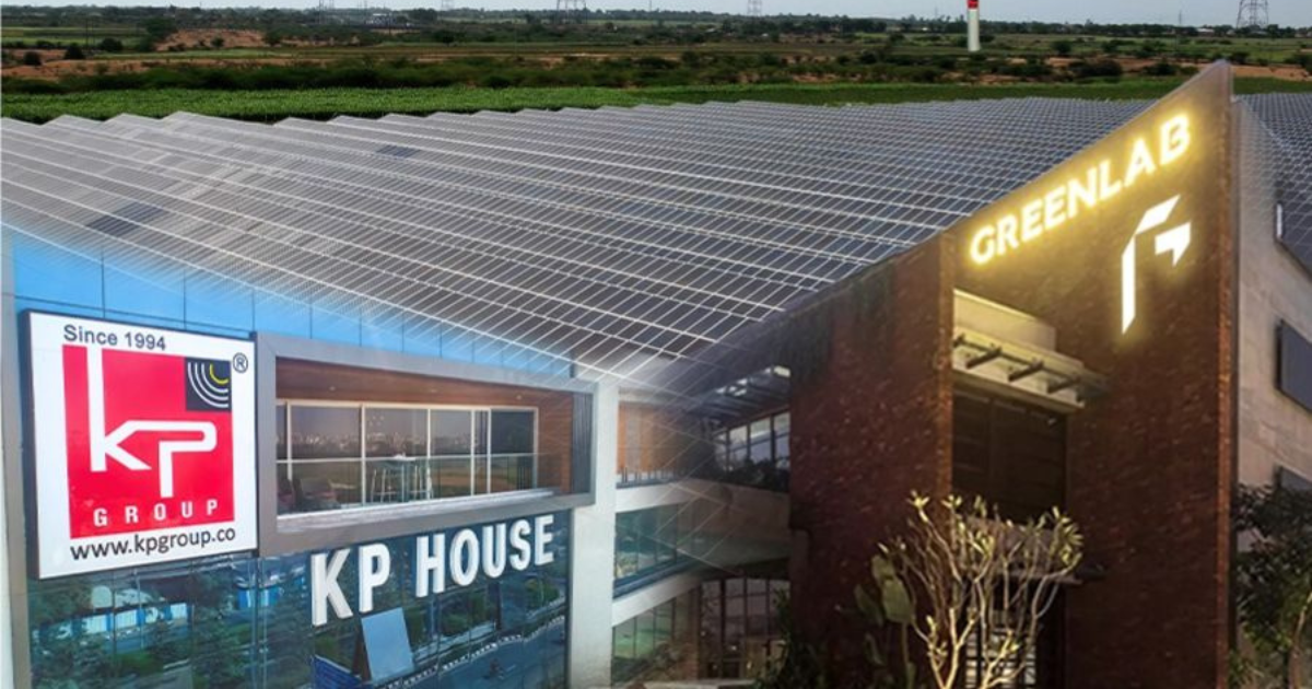 The Surat factory where the lab-grown diamond gifted to the US First Lady was made by Greenlab Diamonds, is powered by KP Group’s renewable energy projects